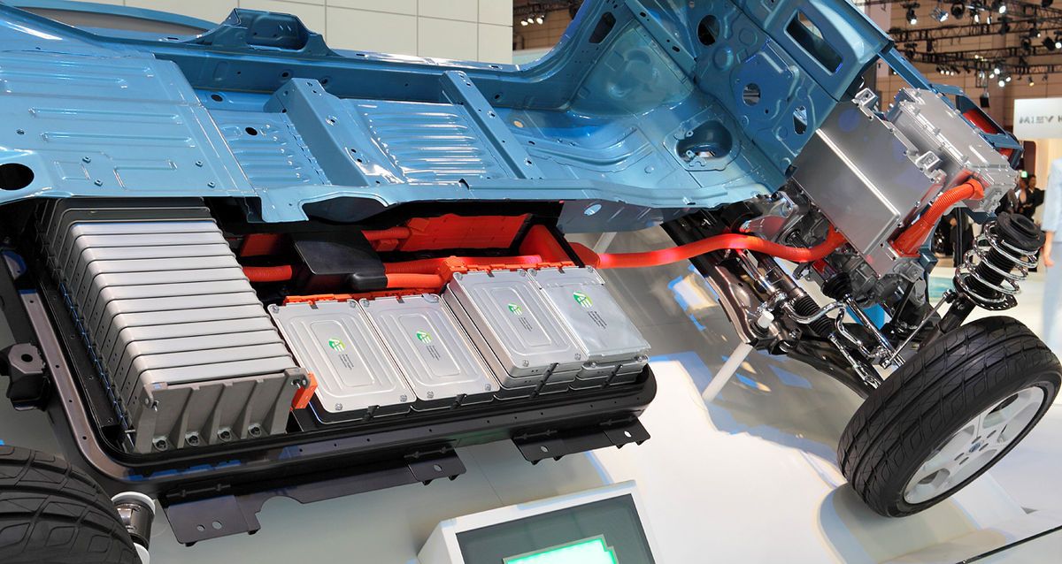 Electric car battery technology