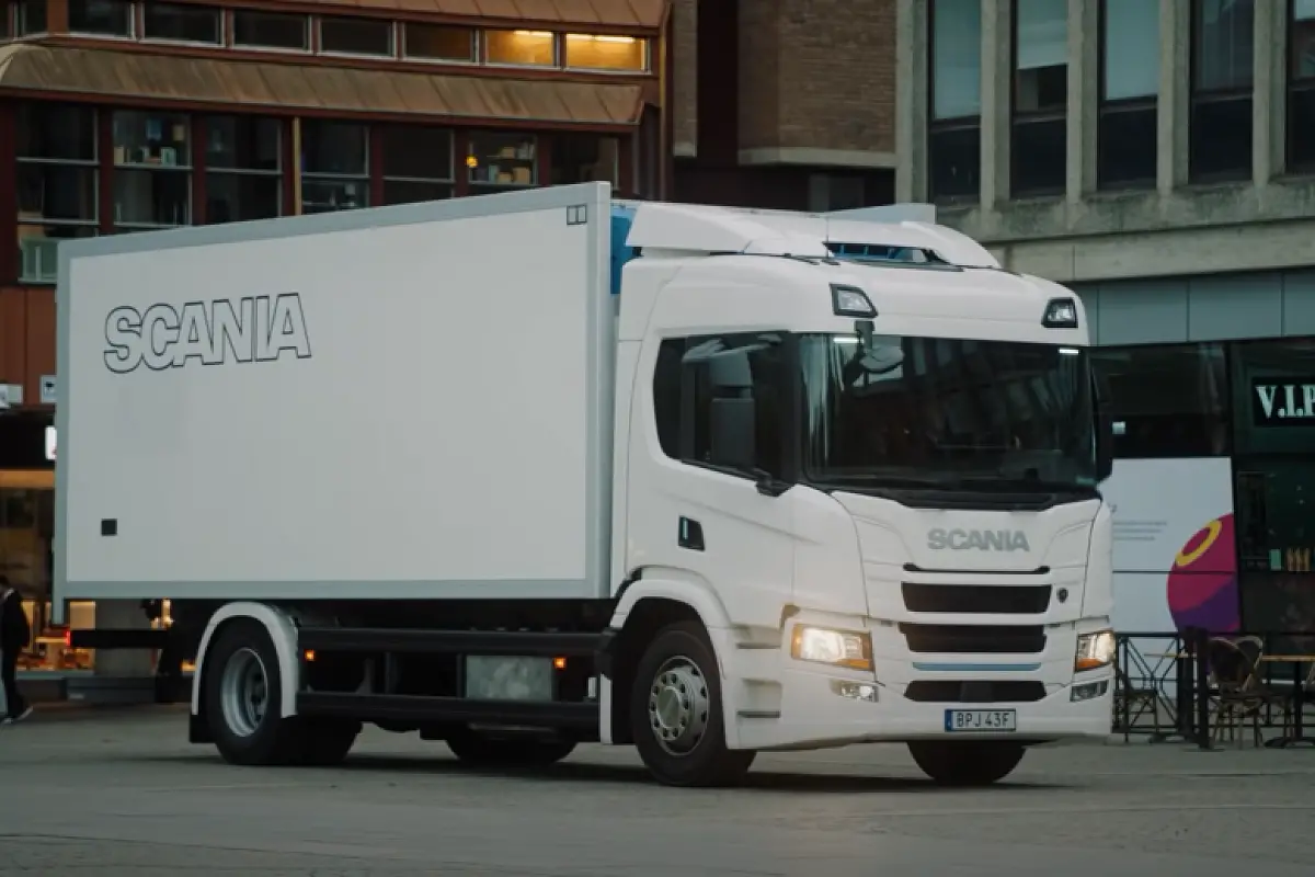 Scania launches a fully electric truck with 250 km range