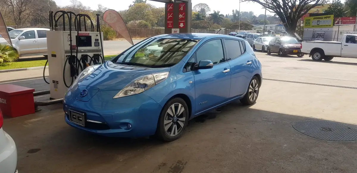 Zimbabwe launches Nissan Leaf electric car to speed EV mobility