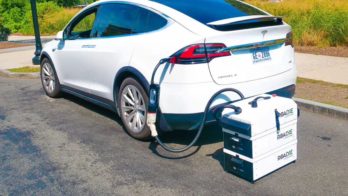 Portable electric vehicle charger expected soon.