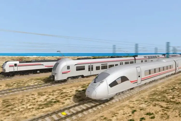 The multi-billion rail system in Egypt.