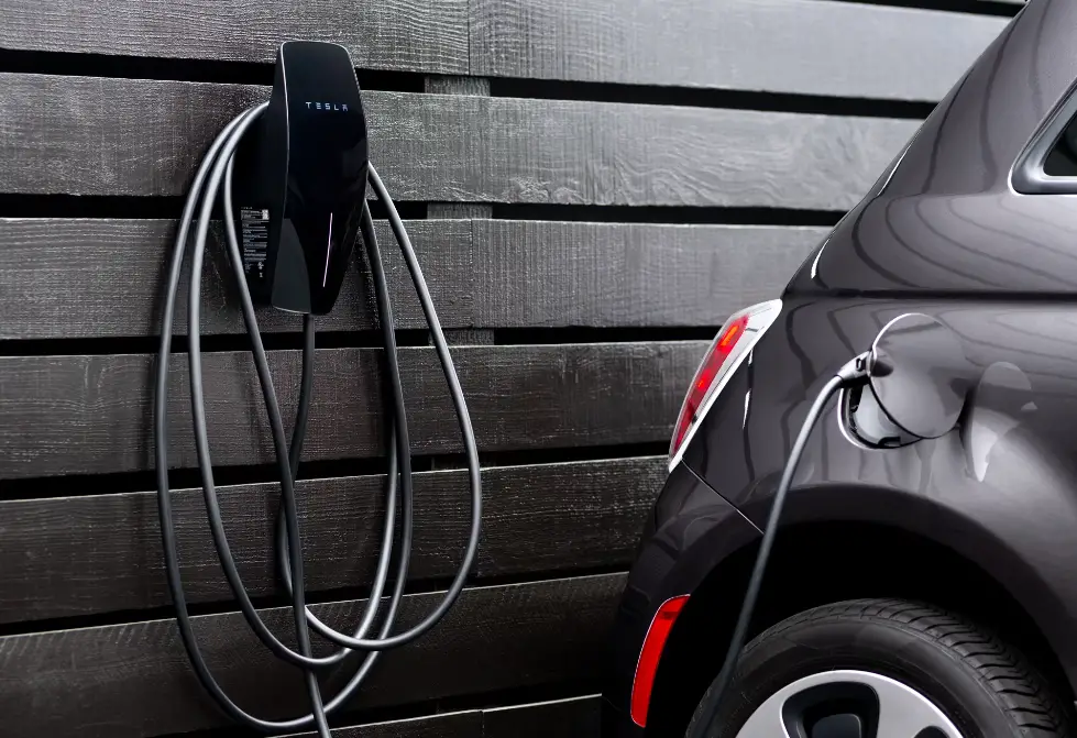 Tesla launches universally compatible home charging stations for electric cars.