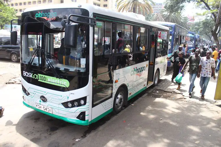 Mass transit driving electric mobility in Kenya.