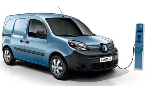 The Renault Kangoo ZE