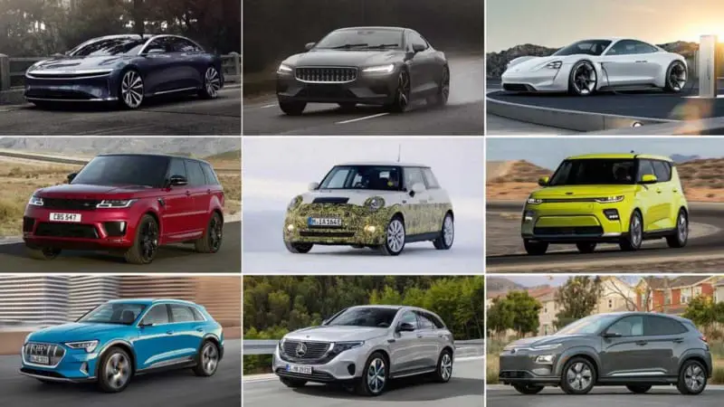 34 EVs That Will Be On The Roads In The Next 5 Years