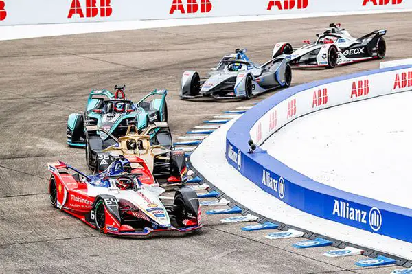 Formula E racing on electric revolution