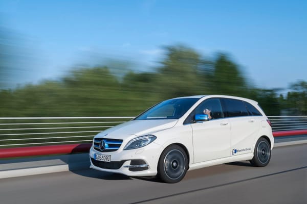 Mercedes B-class ED Electric Vehicle