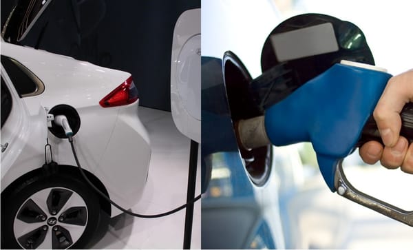 When you go high we go low: Fuel vs charging.