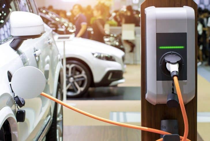 The development of electric vehicle and charging technology.