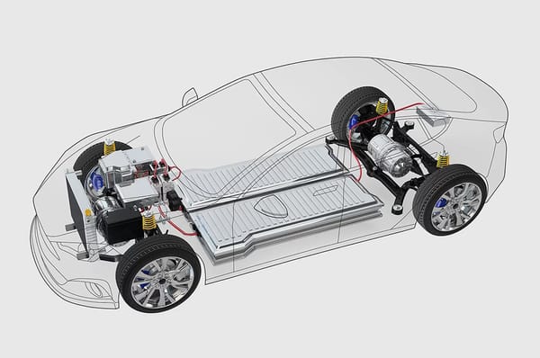 Wireless battery management system for EVs.