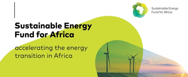 Sustainable Energy Fund  grant set for seven African countries.