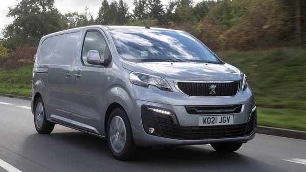 The Peugeot Expert Van Electric Vehicle.