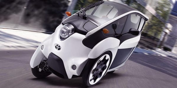 Toyota i-ROAD Is A City Car For You